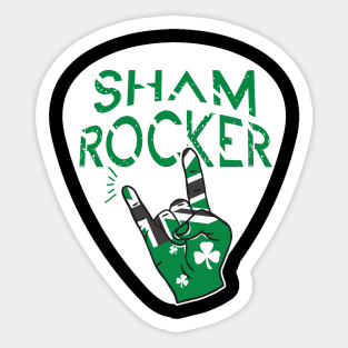 St. Patrick´s Day heavy metal music Musician Gift Outfit Sticker